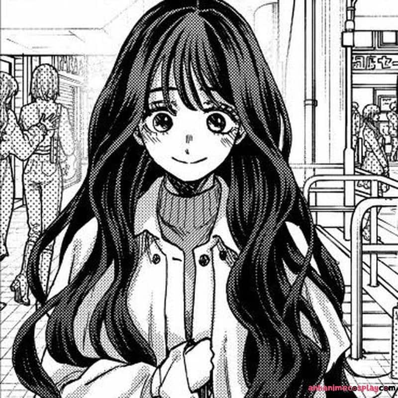 ảnh anime nữ trắng đen phong cách